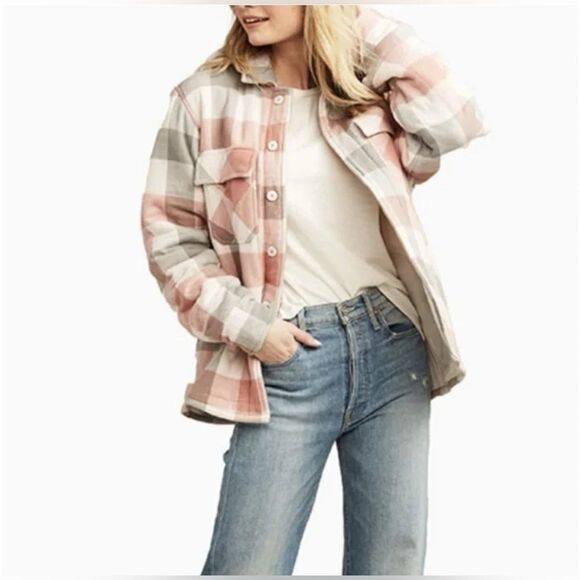 Roller Rabbit Gray and White Plaid Jacket Size XL - Picture 2 of 16